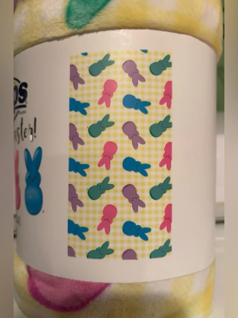 Peeps Plush Easter Throw 50” x 60”